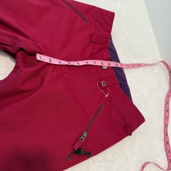 Burton Womens Pink Ski Snow Winter Snowboard Pants Snowsuit Suit Bibs Ladies XS - Picture 9 of 11